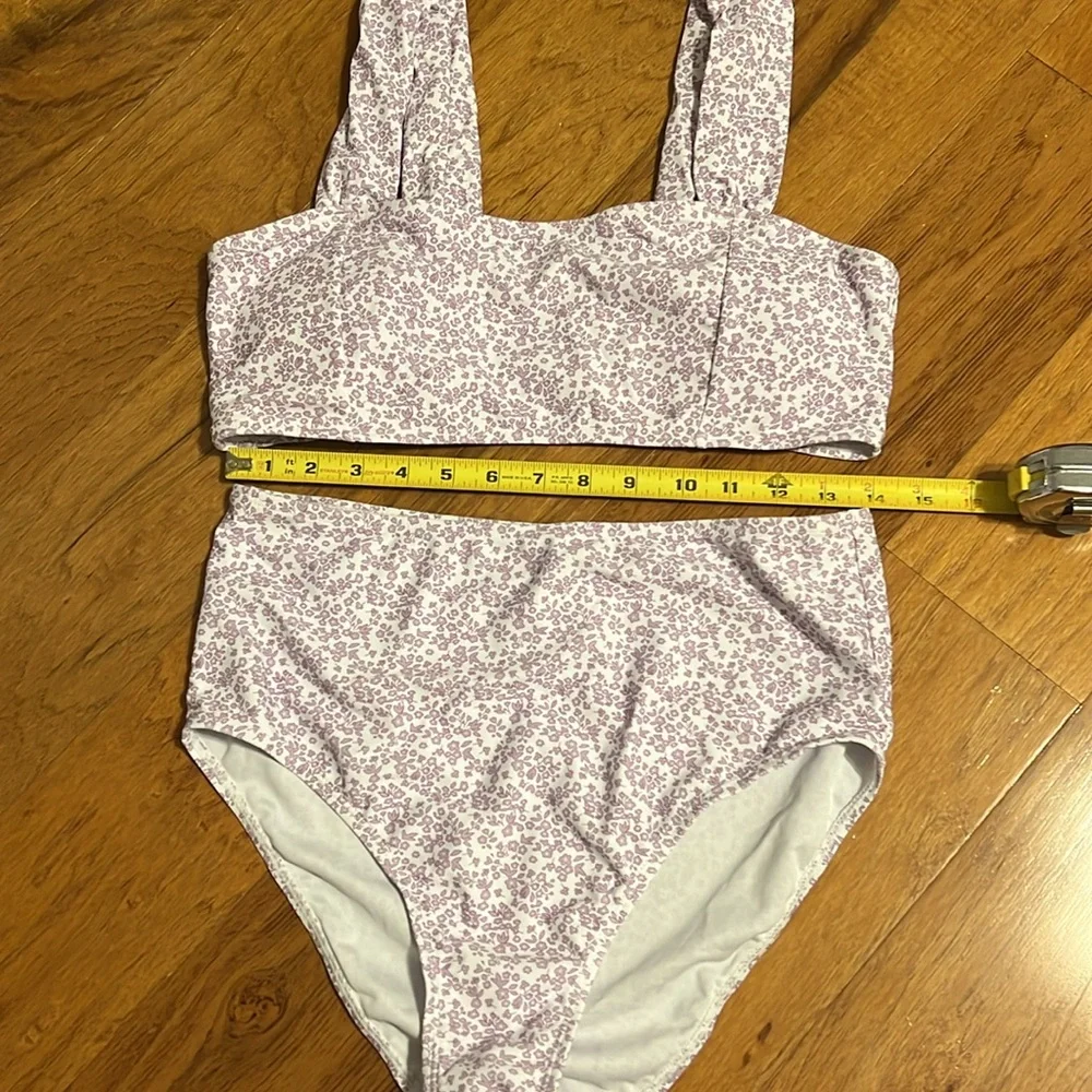 Ditsy Floral Print High Waisted Bikini - Picture 5 of 12